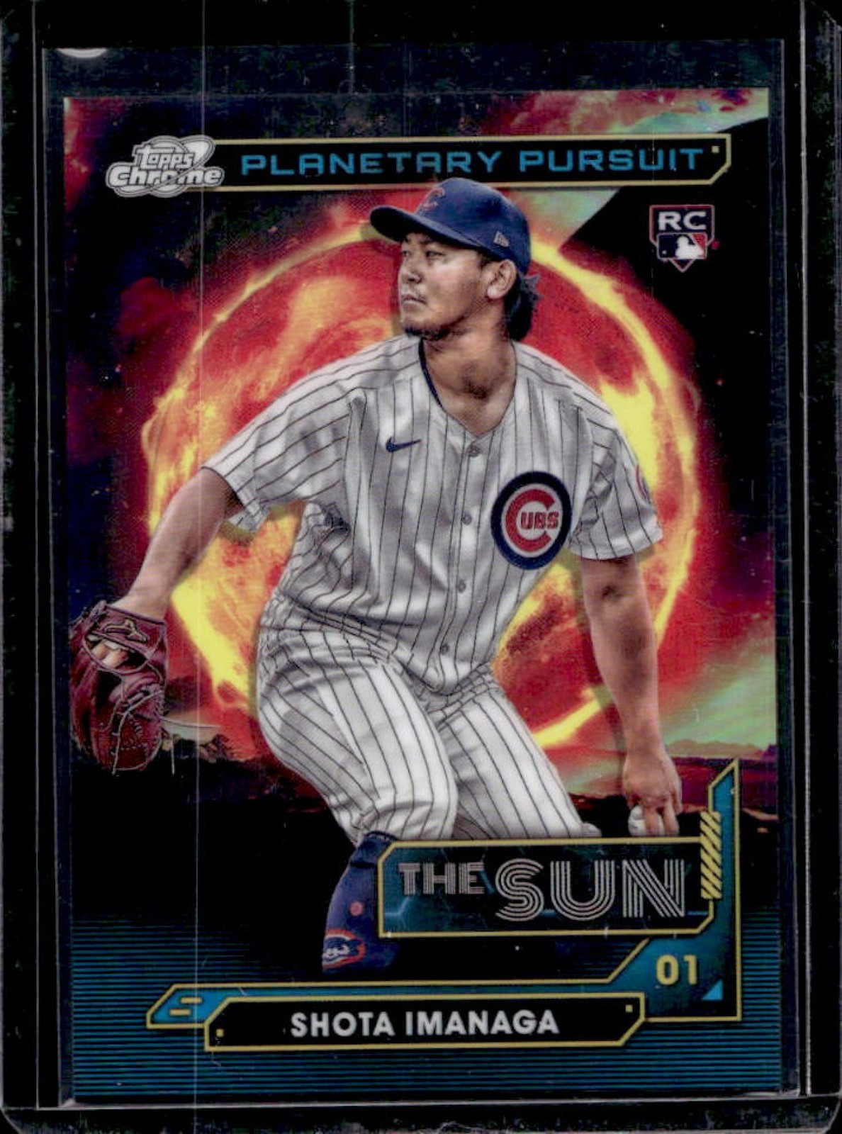 2024 Topps Cosmic Chrome Shota Imanaga Planetary Pursuit SP The Sun RC #PPS-7