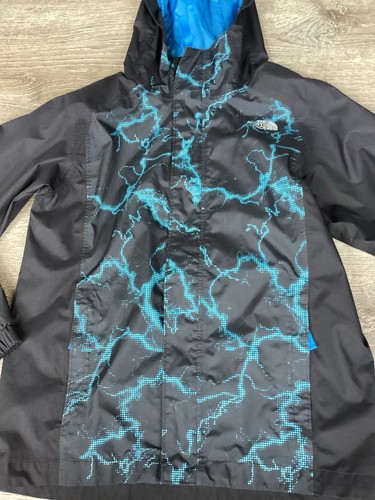 The North Face Blue Black Hyvent Jacket Youth Boys size 10/12 M Medium - Picture 5 of 14