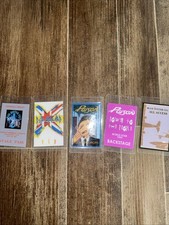 Def Leppard Poison Blue Oyster Cult Backstage passes