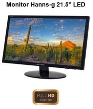 Monitor Hanns-g 21,5" FULL HD LED 1920×1080 HE225DPB VGA-DVI-AUDIO Versione 2016