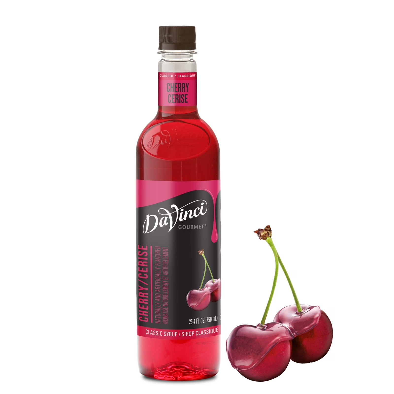 DaVinci Gourmet Classic Cherry Syrup, 25.4 Fluid Ounces (Pac