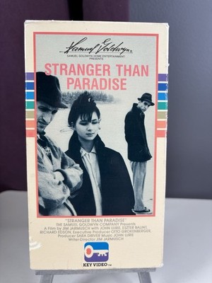 Stranger Than Paradise VHS 1985 1986 Key Video Jim Jarmusch John Lurie
