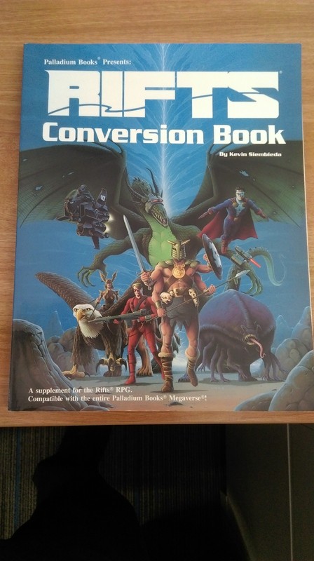 Rifts Conversion Book - by Kevin Siembieda for Rifts RPG ISBN 0916211533