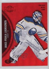 2021 Skybox Metal Universe Rookies PMG Red 48/100 Ukko-Pekka Luukkonen Rookie RC