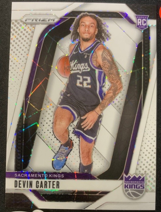 Devin Carter 2024-25 Panini Prizm White Velocity /275 #231