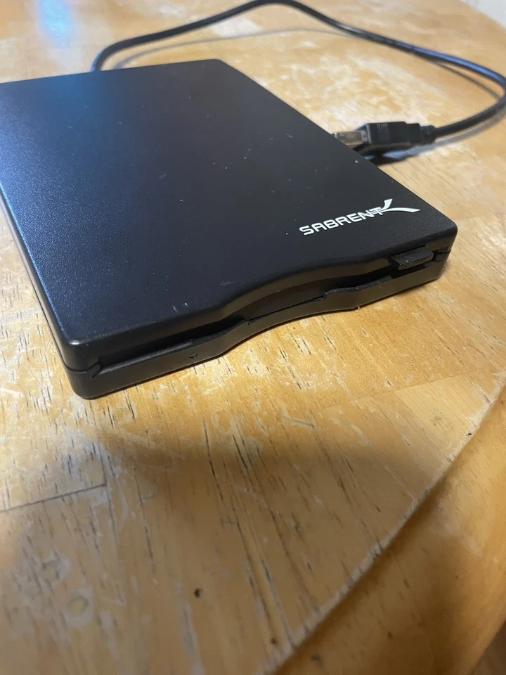 Sabrent USB Portable Diskette Drive FD-05PUB Untested - Image 4 of 4