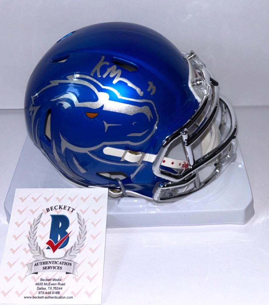 Original Autographed NCAA Football Helmets Boise State Broncos for sale |  eBay