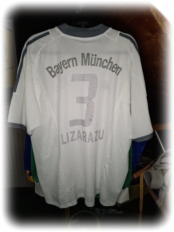 Vintage Fußball Trikot FC Bayern München Bixente Lizarazu 02/03 XL Neu Etikett - Bild 2 von 4