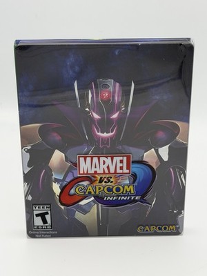 Marvel vs. Capcom: Infinite (Microsoft Xbox One, 2017) Deluxe Steelbook Tested