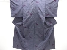 7695403: JAPANESE KIMONO / TSUMUGI / WOVEN KIKU