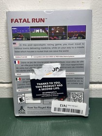 7800 Atari Fatal Run 1138033 New 2024  Atari Sold Out Release- Sealed
