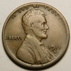 1911 D Lincoln Wheat Cent Penny VG-F  "Actual Coin Pictured"