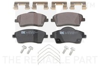NK BremsbeläGe BremsklöTze Passend FüR Volvo XC40 536 2.0 D4 AWD 224836