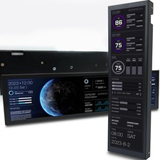 Wownova 8.8 Computer Temp Monitor Dynamic Theme Supported 1 Click 1 Cable To