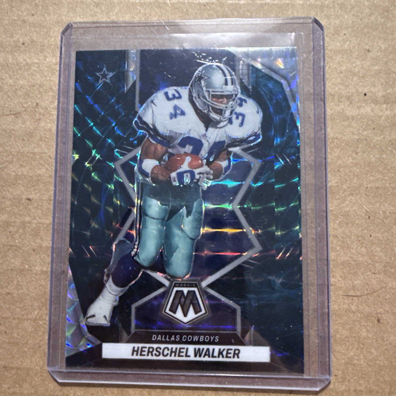 2022 Panini Mosaic - Herschel Walker #236 Genesis Mosaic Prizm
