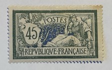 FRANCE - Type Merson 45c Vert & Bleu - Y et T 143 - Neuf (MH)