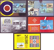 Individual Panes from DY25 / DB5(77) 2018 RAF Centenary Prestige Booklet