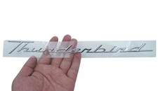 Fits For 2002-2005 Thunderbird Rear Left Driver Silver Badge Emblem --1x