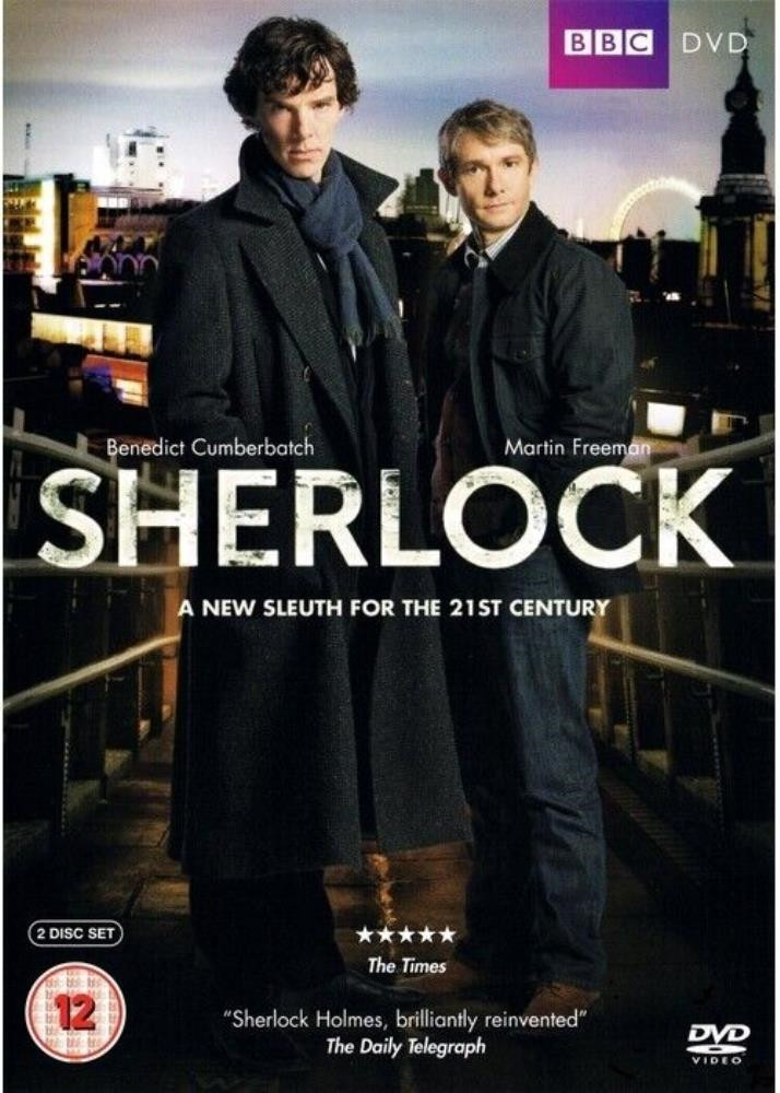 Sherlock DVD (2010) Benedict Cumberbatch New FREE SHIPPING