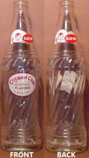 Clicquot Club Quality Flavors Vintage ACL 12 oz Soda Pop Bottle Mills Mass 27