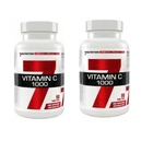 Vitamin C 1000mg - 180 Capsules Vegan, Immune System Boosts 100% Ascorbic Acid