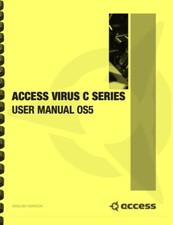 Access Virus C Digital Synthesizer OS 5 and OS 6.5 Addedum USER MANUAL