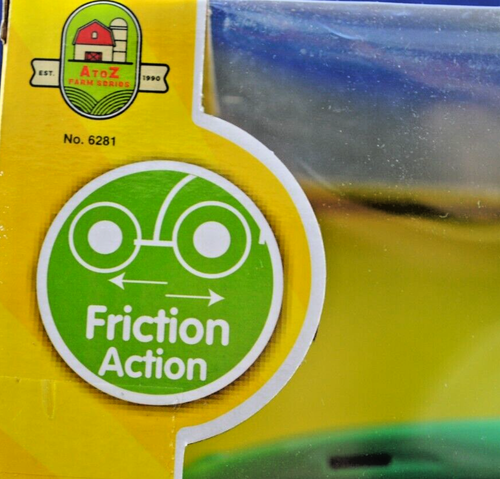 NEW Large 10" Long Farmer GILES FARM TRACTOR in GREEN Color with FLOTATION TYRES - Picture 18 of 22
