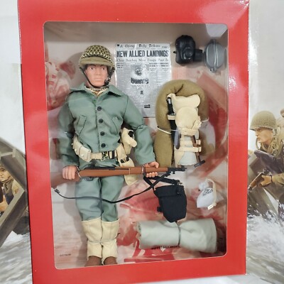 GIジョー G.I. Joe D-Day Salute フィギュア Vtg G.I. Joe WWII D-Day Salute First Infantry Division Big