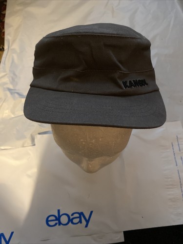 Kangol Unisex Cotton Twill Army Cap, Grey-38.83 Small Flex Fit
