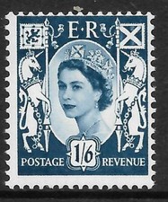 Sg XS27a S13a 1/6 Scotland with phosphor omitted UNMOUNTED MINT