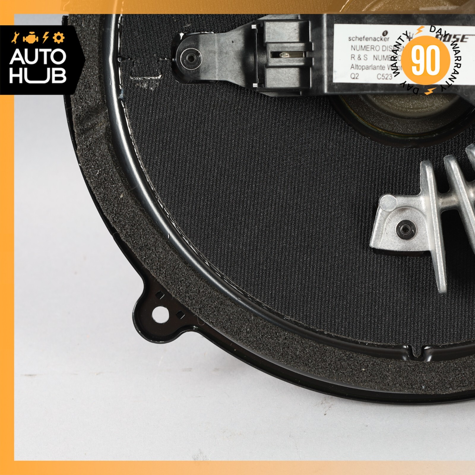 03-19 Maserati Quattroporte Rear Bose Subwoofer Sub Woofer Sound Speaker OEM