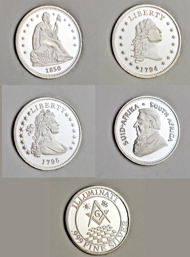 1 Gram .999 Fine Silver Lot - Flowing Hair, Draped Bust, Seated Liberty, & More