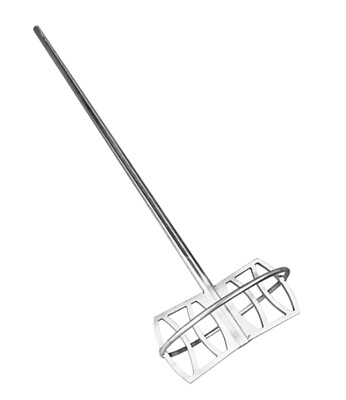 ASC Tornado Stainless Steel Mixer 7-1/2'' X 2-3/4'' Blade 1/2 X 30'' Shaft W/ Ring