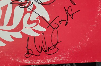 Aerosmith Signed Steven Tyler Joe Perry Autograph Joey Kramer Tom