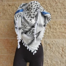 Shawl Palestinian Unique Slight Traditional Shemagh Jordanian Keffiyeh Scraf