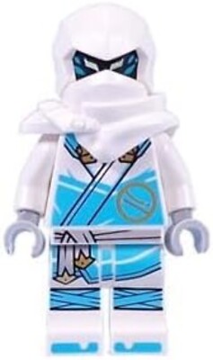 LEGO Ninjago Dragons Rising: Zane Minifigure with Ice Bow | eBay
