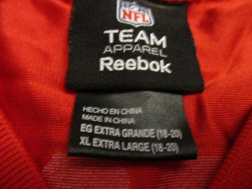 KANSAS CITY CHIEFS MATT CASSEL #7 REEBOK FOOTBALL JERSEY- YOUTH XL USC TROJANS - Picture 9 of 11