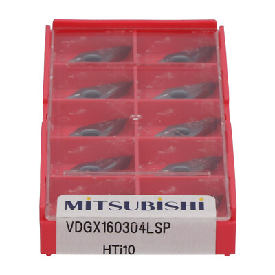 Mitsubishi VDGX160304L-SPHTI10 Insert VDGX160304L-SP HTI10  New NFP Sealed (1...