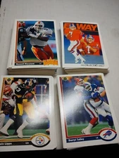 1991 upper deck football complete your base set #1-250 *PYC*