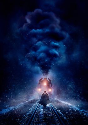 MURDER ON THE ORIENT EXPRESS POSTER BRANAGH DEFOE CRUZ RIDLEY DENCH DEPP