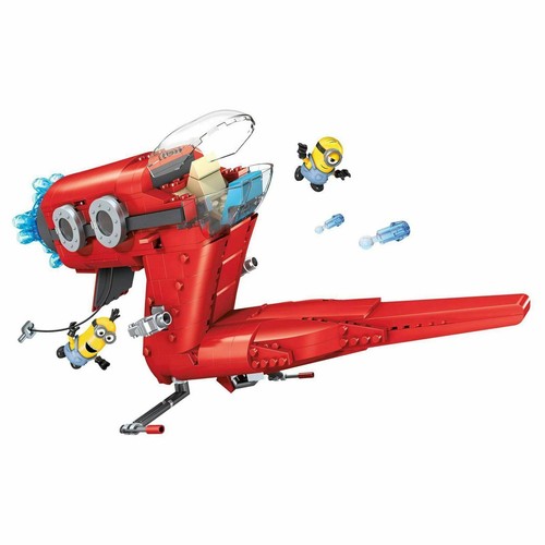 RARE - Mega Bloks Despicable Me MINIONS Super Villain Jet - BRAND NEW - Picture 4 of 5