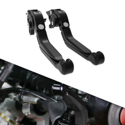 Adjustable Folding Brake Clutch Levers Fit For Kawasaki ZX-10/Tomcat 1988-1989