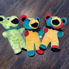 Lot of 3 Grateful Dead Plush Bears
