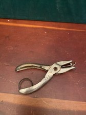 Vintage McGill Co Gem Single Round Manual Hole Punch Made in USA