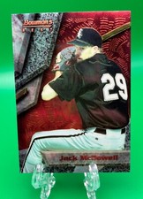 1994 Bowman's Best Base Red Refractor Jack Mcdowell Toronto Blue Jays #23