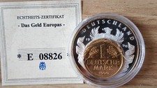 GödeTMPieniądze EuropyTM 1 marka D, kradzież Europy, certyfikat nr E08826,PP