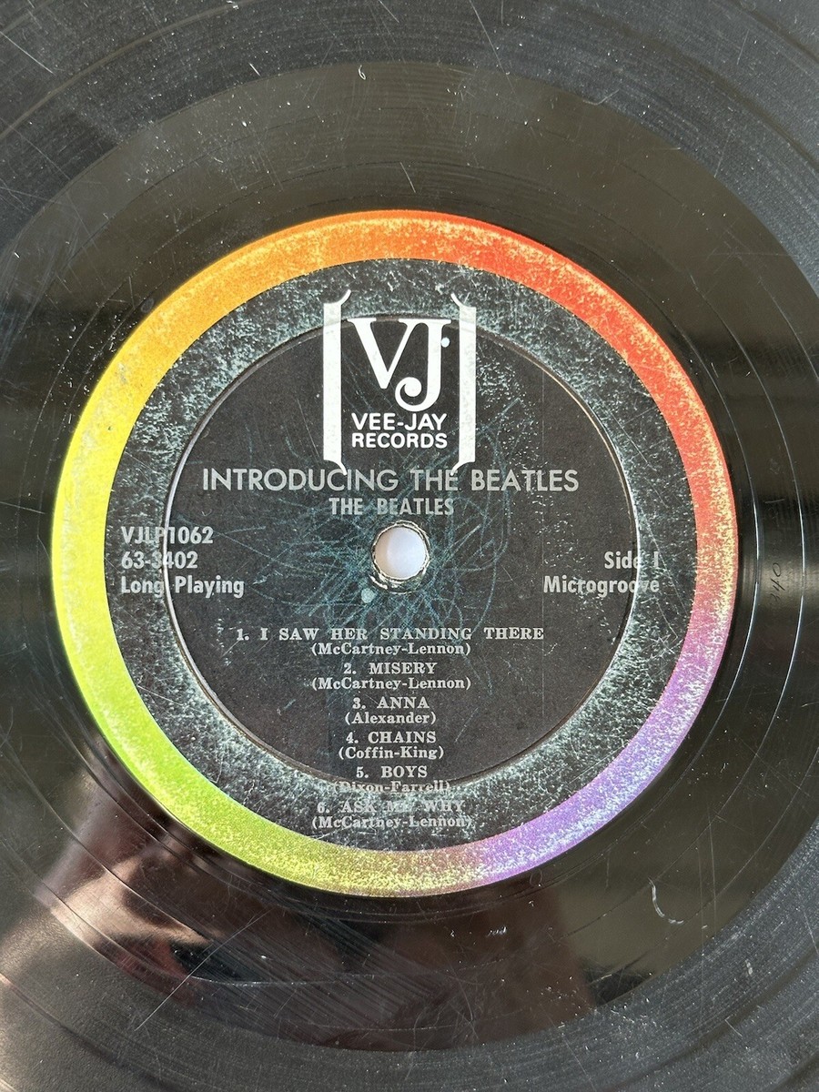 Introducing The Beatles Vee Jay VJLP 1062 Version 2 ARP Centered