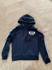 Rue 21 Boys Blue Lined Drawstring Hoodie Size M