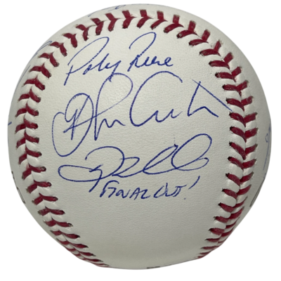 2004 Boston Red Sox Team Signed World Series ROMLB Baseball 11