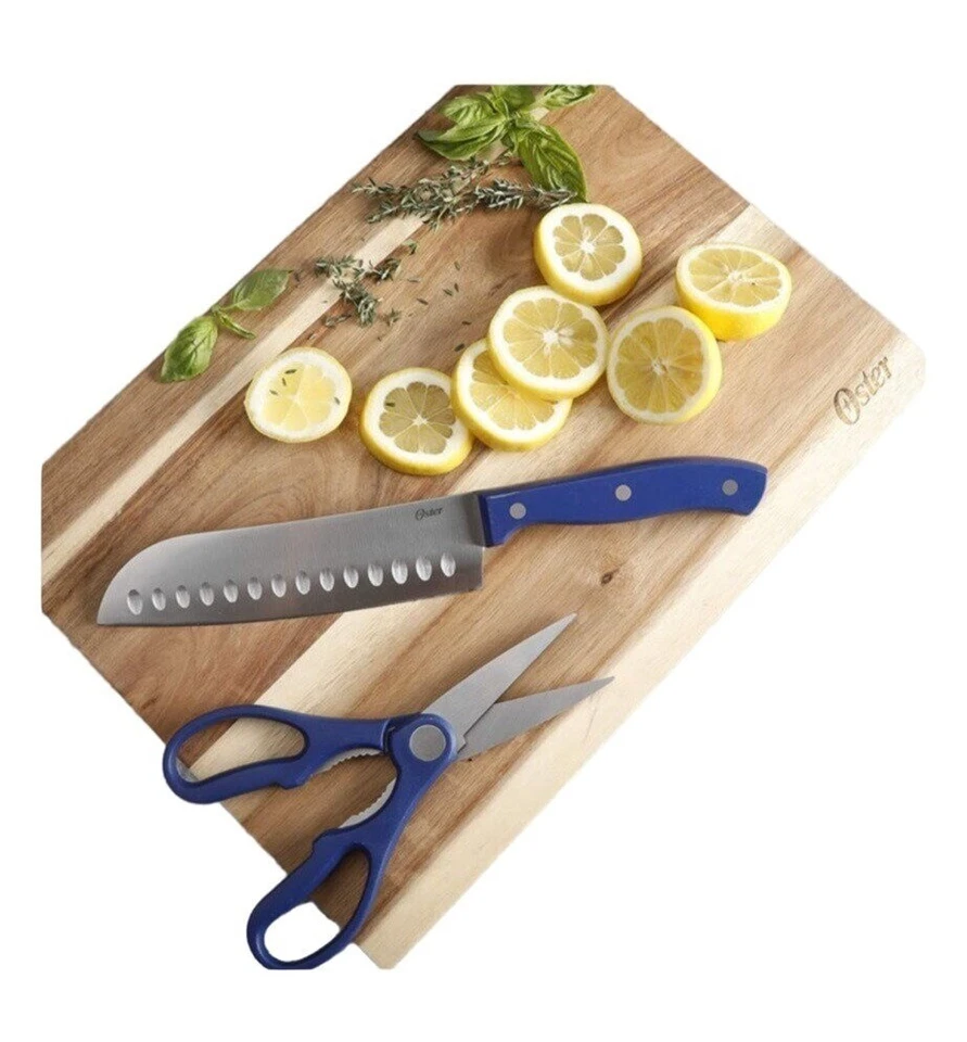 Juego de cubiertos Oster Evansville 14 piezas de acero inoxidable caja abierta Foto 3 de 4